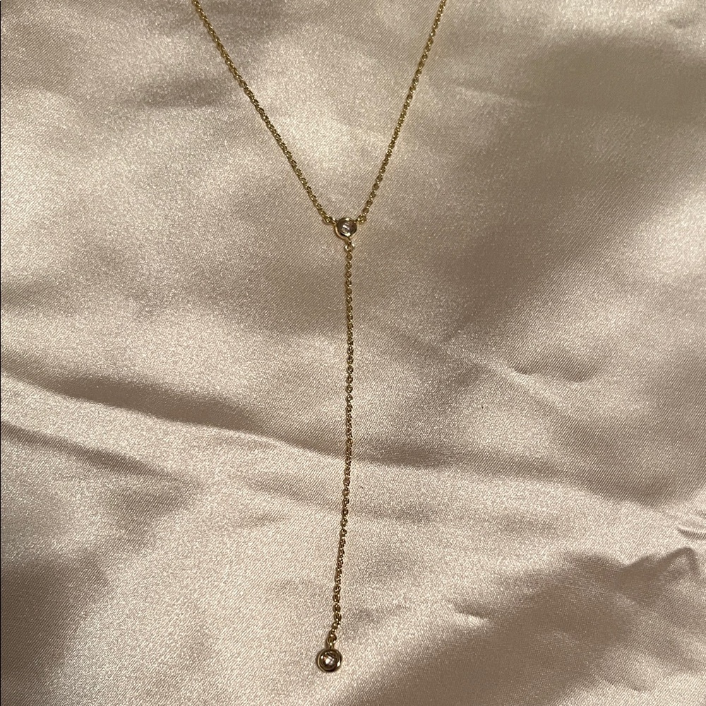Uncommon James Gold Little Thing Lariat Necklace - Picture 3 of 3